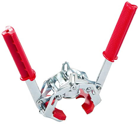 La zappa TipTap Verschließmaschine für Kronkorken Ø 26 mm aus verzinktem Metall mit Griffen