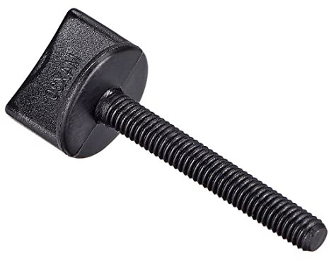 PATIKIL M4 x 30mm Pollice Vite Bullone Nylon Plastica Viti Metrico Filo, 5pz