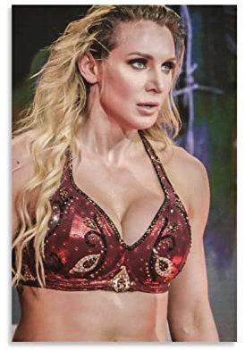 FANGZUO Charlotte Flair Wrestler Poster, Kunstwerke, Leinwand, Poster, Wandkunstdrucke, moderne Dekoration, 40 x 60 cm