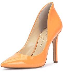 Jessica Simpson Damen Cambredge Pumps, Mango Sorbet Super Patent