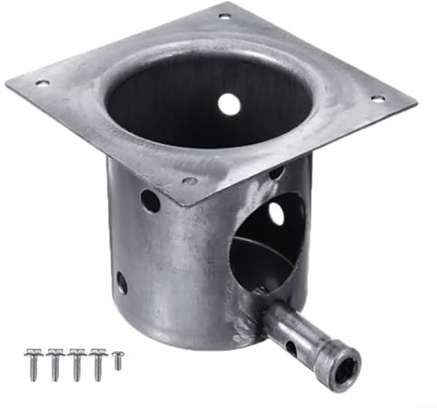 Edelstahl-Feuerbrenntopf Ersatzteile für Traeger und Pellet-Grills, verbessern Sie Ihr Grillspiel (A)