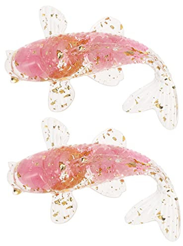 Alipis 8piezas Figuritas De Peces De Cristal Natural Adornos De Mesa para Decoración del Hogar y Oficina Folio y para y Familia