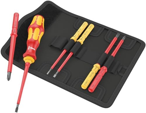 Wera Kraftform Kompakt VDE 7 Universal 1 Tool Finder, 7 pezzi