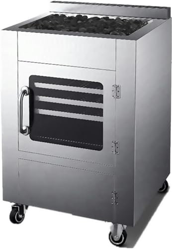 GFXYQPDNV 100 L Four Camote, Four De Patates Douces en Acier Inoxydable, Four À Pizza À Charbon, Taille du Plateau 36 * 48 M, Peut Cuire des Aliments Rôtis De Différents