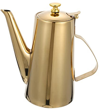 COLLBATH Distributeur Huile Inox Avec Long Bec Pour Cuisine Et Restaurant Bouteille à Eau Froide Et