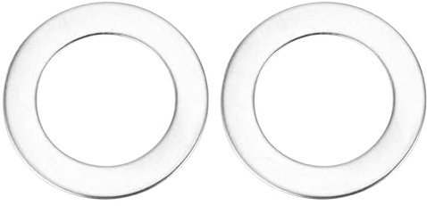 QUARKZMAN 2 Set 1.3 Zoll O-Ring Metall-Dichtungen, Unterlegscheiben-Befestigungen, Armaturen für Badezimmer- und Küchenarmaturen