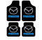 4 Stück Auto FußMatten für Mazda 3 2013-2018, Personalisierung Anpassen Autofussmatten, Allwetter wasserdichte rutschfeste Autofußmatten-Set