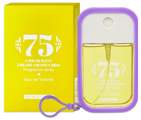 Parfüm Bodyspray Damen 48ml Mit Haken,Parfum Spray,Fruchtiges Body Mist | Long Lasting Fragrance Spray,Hair and Body Fragrance Mist,Parfüm für Damen,Parfümspray für Reisen,Urlaubsreise,Gift for Women