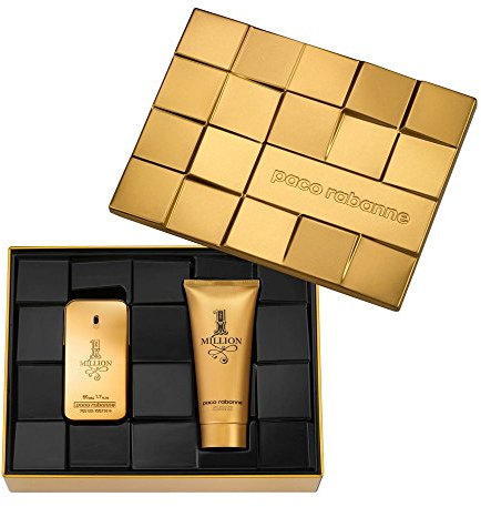 Paco Rabanne 1 MILLION Christmas 2016 Gift Set : 50ml Eau De Toilette EDT & 100ml Shower Gel