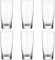 montana willi Trink-Gläser 6er Set, spülmaschinengeeignete Wasser-Gläser, Trink-Becher aus Glas, Bier-Gläser, Getränke-Set, 380 ml, 010417