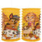 2X Laterne für Sankt Martin und Halloween - Papierlaterne mit Motiv von den Hunden aus der Nickelodeon Serie Paw Patrol - Martinslaterne für Kinder (02 Stück - Ø 26cm)