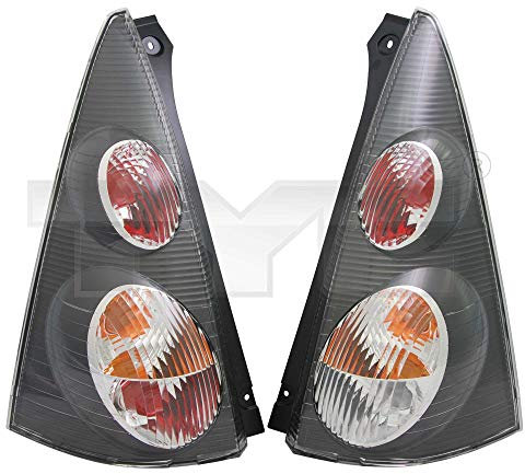 Heckleuchten Rückleuchten Rücklicht Set rechts & links Satz für Modell C1 (PM/PN) Baujahr: 06/2005-09/2014 107 06/2005->> Kunststoff ohne Lampenträger