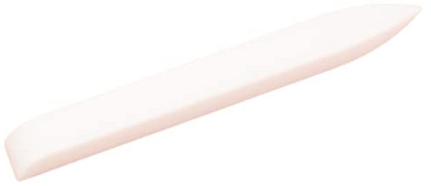 Craftelier - Teflon XL Papier- und Pappfalter | Ideal für Scrapbooking und Bastelarbeiten wie Kartenbasteln, Buchbinden und Origami - Größe 15,8 x 1,8 x 0,8 cm - Farbe: Weiß