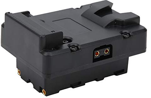 Sorandy V-Lock Battery Adapter, V Mount to NP-F, 14.8V D-Tap, Monitor/Fill Light Battery Adapter