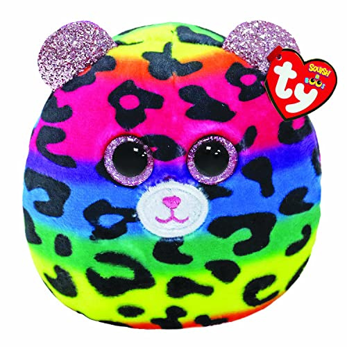 TY - Teeny Squish a Boo Leopard Dotty - 8 cm, 2009167, Multi