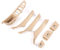 LIMBQS Türinnengriff für BMW F10 F11 F18, Innentürverkleidungsknopf Innenfenstertürgriffversteller für BMW 5er (Beige)