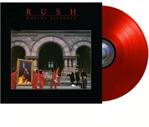 Moving Pictures - Exclusive Limited Edition Opaque Red Colored Vinyl LP