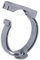 Collier avec insert 7x150 pour tube PVC Ø80 x5 colliers NOYON & THIEBAULT