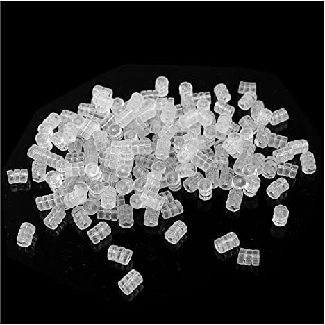 TAODAN 100PCS Bike Brake Cable Protector, Bicycle Cable Donuts Repair Accessories, Gear Cable Frame Wrap Protector O-Ring Donuts Line Tube, O-Ring Brake Cable Rubber Donuts