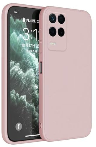 Topme Case Design for Realme 8 5G / Realme Narzo 30 5G (6.5 Inches) Cover, Tpu Silicone Case Skin Protector - Sand Powder