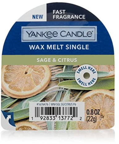 Yankee Candle Cire fondue sauge et agrumes