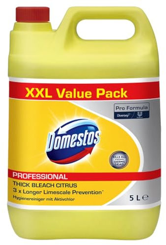 Domestos Pro Formula Professional Eau de Javel épaisse Citrus 5 l