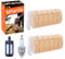 Mtanlo Filtro Aria per Stihl 021 023 025 MS210 MS230 MS250 MS180 1123 120 1613, Filtro Aria Motosega per stihl ms250 con L7T/BPMR7A Candela di Accensione Filtro Benzina Parti Motosega