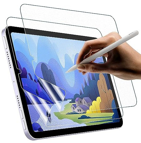 Foebxxs [2 Stück Paperlike Schutzfolie für iPad Pro 12.9 (2020/2021/2022), Matte PET Papier Displayschutzfolie zum Zeichnen, Schreiben und Notizen, blendfrei, Anti-Fingerabdruck