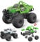MOJINO Voiture Télécommandée Technic Enfants Blocs De Construction Stem De, Jouets Cadeaux pour Garçons Et Filles Âgés De 3 4 5 6 7 8 Ans, Modèle 2 en 1, Voiture De Course Rc avec Télécommande