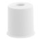 WAGNER Bodentürstopper/Wandtürstopper VULKANO MEDIUM - Durchmesser Ø 35 x 35 mm, Puffer aus hochwertigem Vollgummi, weiß, zum Schrauben - Made in DE - 15524121