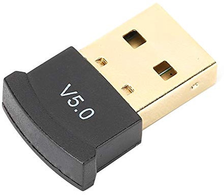 Leapiture Adattatore Bluetooth USB 5.0 Adattatore Wireless Ricevitore Stereo Audio Musicale Wireless Adattatore Dongle Bluetooth a Bassa Potenza Per Computer TV