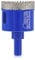 SHDIATOOL Diamond Drill Core Bits, 40mm Core Hole Saw Cutter, Triangle Shank Drilling Bits for Porcelain Tile Marble Ceramic Granite on Drill Machine