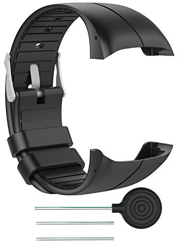 INF Uhrenarmbänder für Polar M400/M430 weiches Silikon Armband mit Metallschnalle