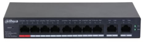 Switch Dahua 10 Porte 10/100 PoE - CS4010-8ET-110