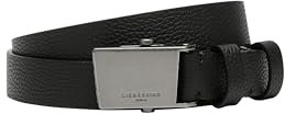 Liebeskind Berlin CHUDY SMALL PEBBLE Belt 2.5cm, black One Size