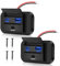 Daakro 2 Stück USB Ladebuchse 12V Autoladegerät QC3.0 USB & PD3.0 Typ C Handy Schnellladegerät Wasserdicht mit Schalter für 12 V / 24 V Wohnwagen, Autos, Motorräder, LKWs