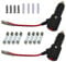 GTIWUNG 2 Piezas 12/24V Cable de Extensión para Mechero de Coche 14AWG 12CM, Encendedor de Cigarillo Macho, Toma de Mechero para Coche, Enchufe Mechero Macho con Interruptor