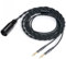 Fezzlo Balanced Cable Replacement for Hifiman Sundara HE4XX HE400SE Meze 99 Classics,Denon AH-D7200 Headphones 4PIN-XLR to Dual 3.5mm 6.5ft 4PIN-XLR
