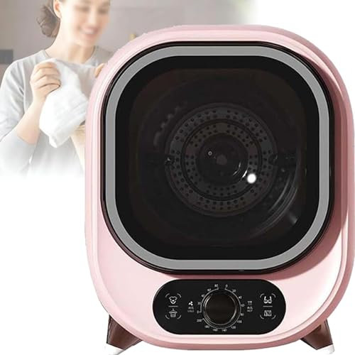 DRYIC Secadora, Secadora pequeña, Secadora Frontal Independiente, Secadora de Condensador portátil, Secadora con ventilación de 5 kg, Encimera (B 220V)