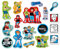 51-teiliges XXL-Konfetti-Set * DIE DREI ??? KIDS * als Deko für Kinderparty und Kindergeburtstag | 3 Fragezeichen Tischdeko Streudeko Kinder Detektive Party Set