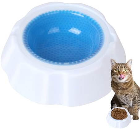 Cooling Pet Bowl - Puppy Cold Puppy Cooling Water Bowl, Ice Water for Pets | Feeder for