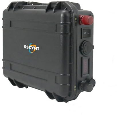 SSCYHT 12v 60ah, Lithium-Batterie 24V 12V 60Ah 80Ah 100Ah 120Ah 150Ah 200Ah Wiederaufladbare Ersatzbatterie für Golfwagen/Boote/Wohnmobile/Camper/Elektromotoren