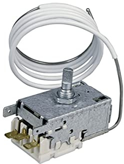 Europart 10027564 Thermostat Kühltemperaturregler Temperaturregler K57-L5537 Ranco Kapillarrohr 900mm 3 x 4,8 mm AMP Kühlschrank Kühlgerät Kühlautomat passend wie Liebherr 6151190