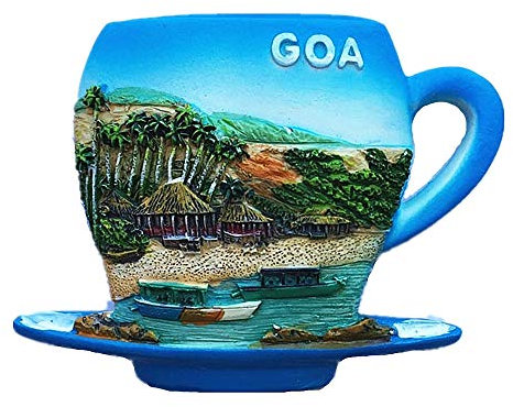 3D Goa India Souvenir Kühlschrankmagnet, Heim & Küche Dekoration Goa India Kühlschrankmagnet