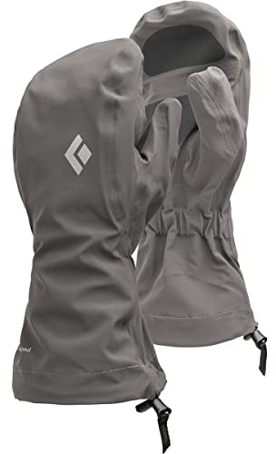 Black Diamond Waterproof Overmitts für Herren, Smoke, Größe M