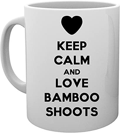 Keep Calm And Love Bamboo Shoots Tasse Cup Mug Cup