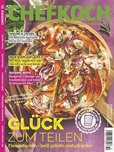 Chefkoch 10/2022 Glück zum Teilen (zus. Bundle mit Chefkoch SH im Handel)