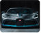 French Unicorn Tapis de Souris Aspect Cuir Voiture Supercar Exclusive Sport Course Noir - 22 x 18 cm