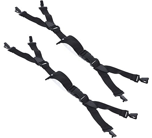 SOLUSTRE Kinngurt 2 Stück Helmband Hutbänder Für Cowboyhüte Fußball Lanyard Hutbänder Für Männer Standards Hut Kinnriemen Hüte Für Männer Erwachsener Kinnriemen Polyester Schwarz Kinnband