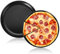 HaWare 30 cm, antiaderente rotonda, teglia per pizza (2 pezzi)